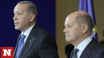 Γερμανία: Ο Σολτς παρουσία Ερντογάν αναγνώρισε την αποκλιμάκωση στις ελληνοτουρκικές σχέσεις