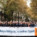Διαδηλώσεις στη Γαλλία κατά του αντισημιτισμού – Στην πρώτη γραμμή Σαρκοζί και Ολάντ, παρούσα και η Λεπέν