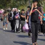 Μεσανατολικό: Eν μέσω βομβαρδισμών η έξοδoς των Παλαιστίνιων αμάχων προς τον Νότο
