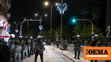 Ποινική δίωξη στους 14 συλληφθέντες για τα επεισόδια στην Αθήνα