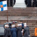 Φωτογραφίες: Κηδεύθηκε ο πρώην πρόεδρος της Φινλανδίας Μάρτι Αχτισάαρι που είχε τιμηθεί με το Νόμπελ Ειρήνης