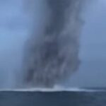 Δανία: Δείτε τη στιγμή που εκρήγνυται βόμβα του Β' Παγκοσμίου Πολέμου στη θάλασσα