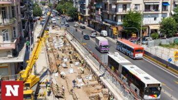Θεσσαλονίκη: Προσωρινές κυκλοφοριακές ρυθμίσεις από σήμερα στο σταθμό «Βενιζέλου»