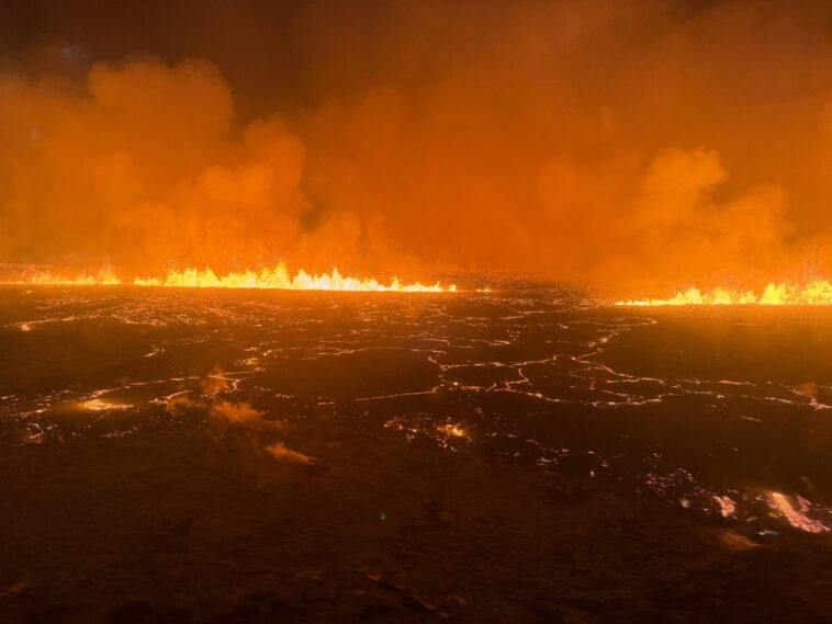 Ισλανδία – Ηφαίστειο: Η ρύπανση από τα αέρια ενδέχεται να πλήξει την ισλανδική πρωτεύουσα τις επόμενες ώρες (live)