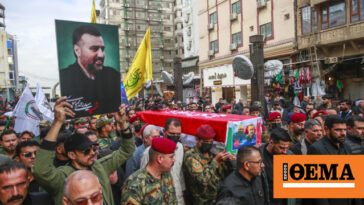 Κηδεύτηκε ο Ιρανός ταξίαρχος Ραζί Μουσαβί - «Θάνατος στην Αμερική και το Ισραήλ» φώναζε το πλήθος