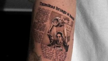 Ο Τσιμίκας έκανε τατουάζ αφιερωμένο στη μεγαλύτερη στιγμή του με τη φανέλα της Λίβερπουλ - Βίντεο