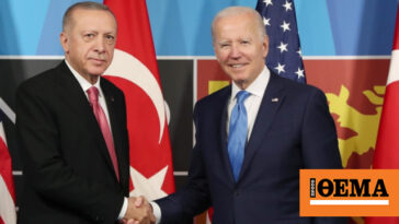 Οι ΗΠΑ στηρίζουν «τα εποικοδομητικά βήματα στη σχέση Ελλάδας-Τουρκίας», είπε ο Μπάιντεν στον Ερντογάν