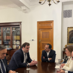 Συνάντηση Κυρ. Πιερρακάκη με τον Κύπριο Πρόεδρο Ν. Χριστοδουλίδη