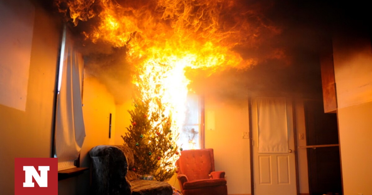 Χριστουγεννιάτικα λαμπάκια - Χρήσιμες συμβουλές από την Πυροσβεστική Υπηρεσία