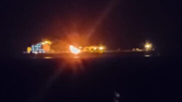 CENTCOM: Πύραυλος των Χούθι έπληξε το πετρελαιοφόρο Marlin Luanda στον Κόλπο του Άντεν