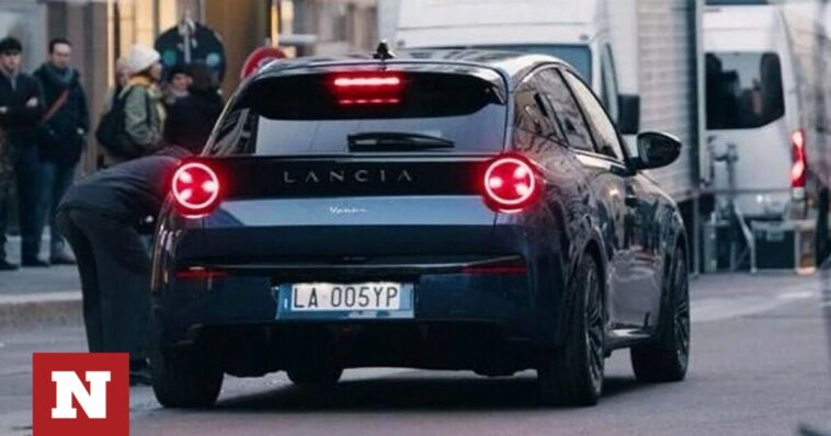 Αυτό είναι το πίσω μέρος του νέου Lancia Ypsilon