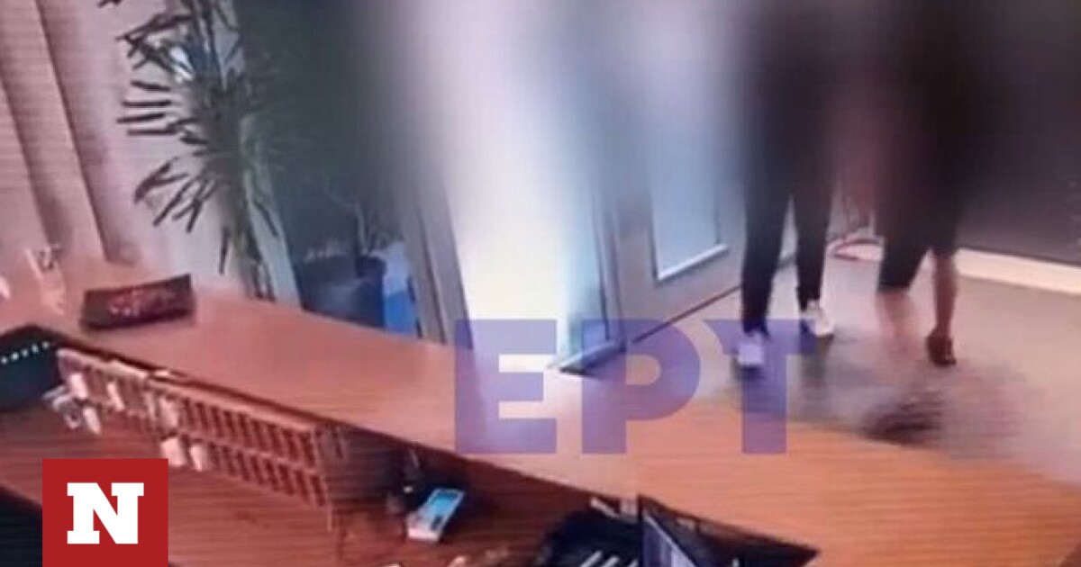 Βίντεο ντοκουμέντο από τον ληστή «Τιραμόλα» σε ξενοδοχείο στο κέντρο της Αθήνας