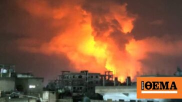 Εκατοντάδες οικισμοί στη Συρία έμειναν χωρίς ρεύμα έπειτα από τα τουρκικά πλήγματα της Κυριακής