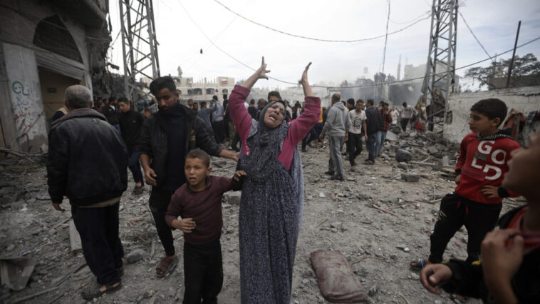 Ο ισραηλινός υπουργός Άμυνας Γιοάβ Γκάλαντ παρουσιάζει το σχέδιο για την «επόμενη μέρα» στη Λωρίδα της Γάζας