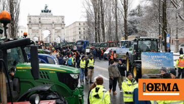 Πονοκέφαλο στις Βρυξέλλες προκαλεί το κίνημα των τρακτέρ - Μαζικές διαδηλώσεις ανά την Ευρώπη