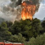 Ζάκυνθος: Υπό πλήρη έλεγχο η πυρκαγιά στην περιοχή Εξωχώρα – Κάηκαν πάνω από 100 στρέμματα