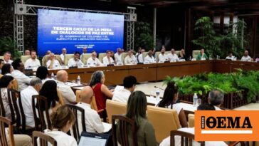 Η κυβέρνηση της Κολομβίας και ο ELN παρατείνουν ξανά τις συνομιλίες των ειρηνευτικών διαπραγματεύσεων
