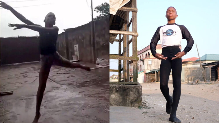 Σε ντοκιμαντέρ η συγκινητική ιστορία του νεαρού χορευτή από τη Νιγηρία που χόρευε μπαλέτο ξυπόλητος στη βροχή